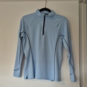 Peter Millar Light Blue Long Sleeve Top